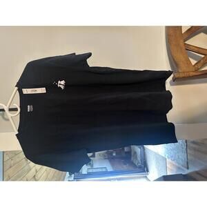 BNWT VS Pink black t-shirt with 2 dogs with hearts size XS